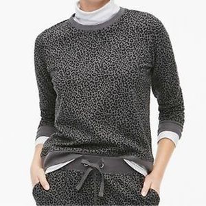 J Crew Leopard Sweatsuit